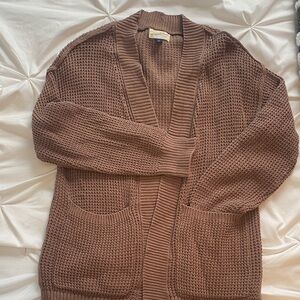 Universal Thread Chocolate Knit Cardigan